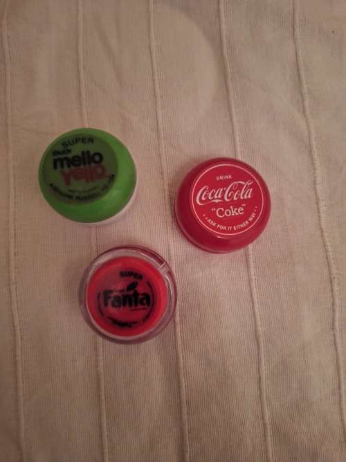 3 YOYO COCO COLA, FANTA AND MELLO YELLOW